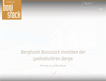 Tablet Screenshot of bonistock.ch